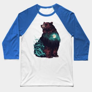 The Brown Bear of East Siberia Baseball T-Shirt